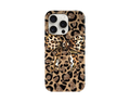 Leopar Desenli Büyük Kurdele Telefon Kılıfı