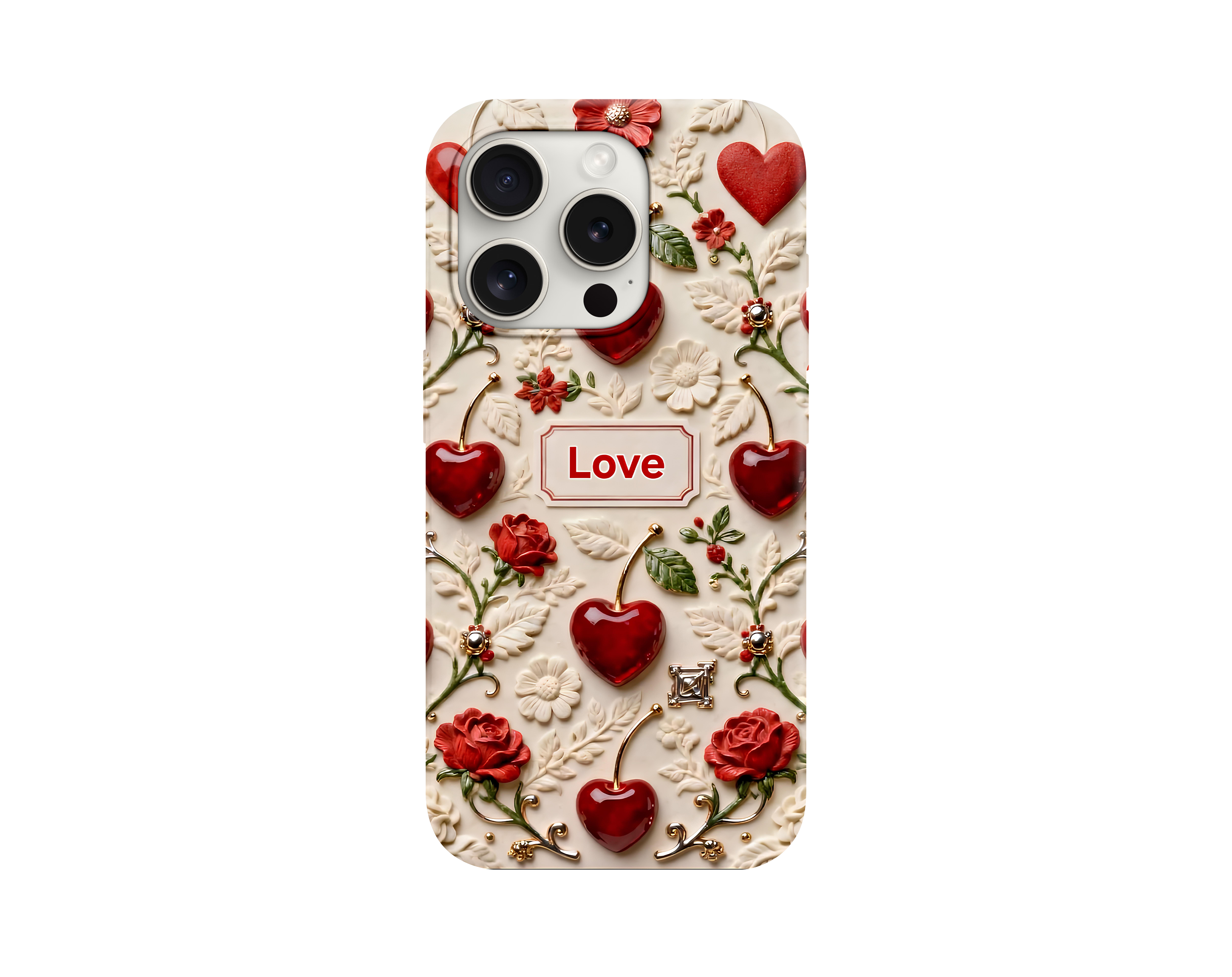 Cute Love Mottolu Telefon Kılıfı