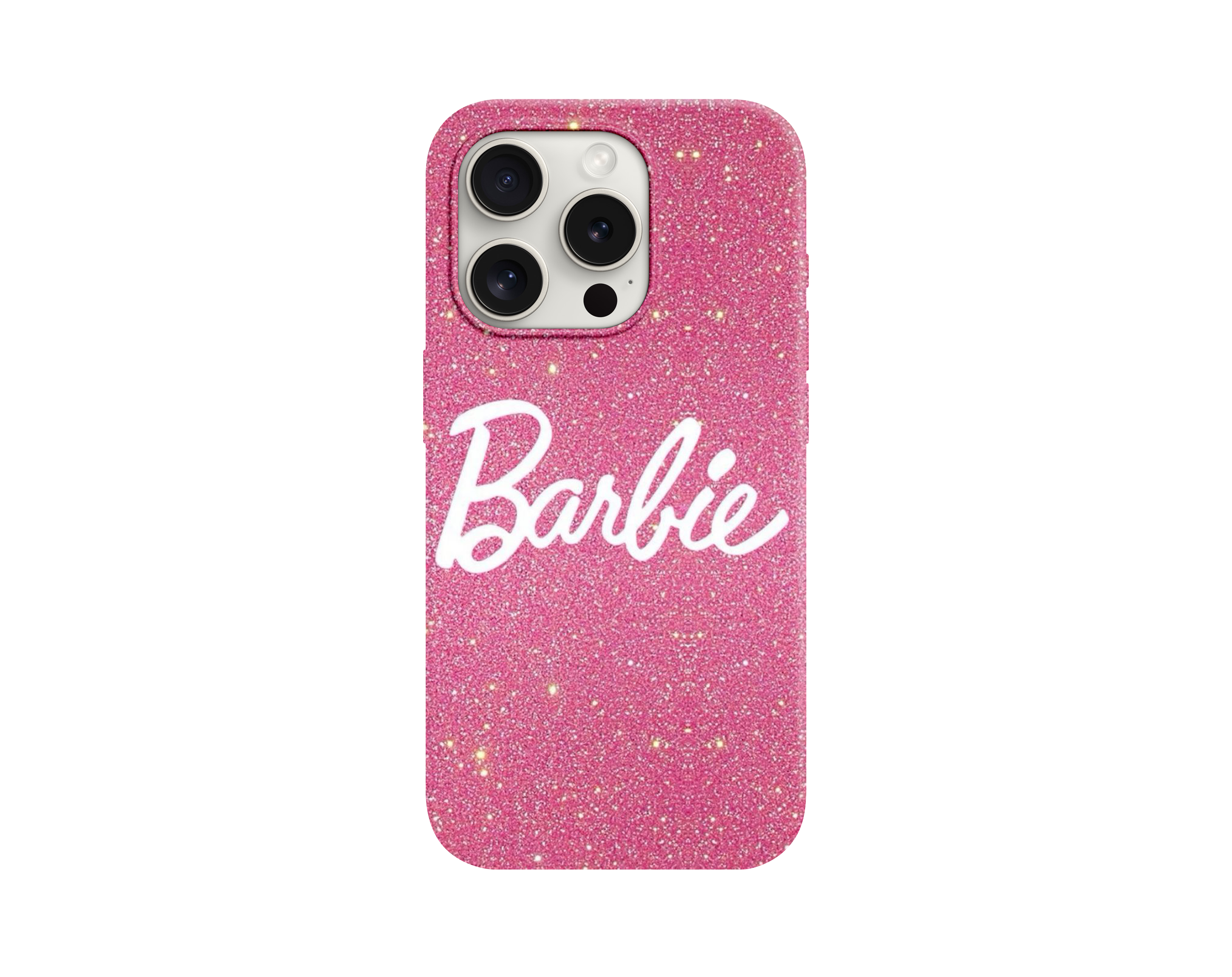 Barbie Temalı Pembe Telefon Kılıfı