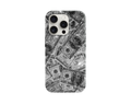 Siyah Dolar Desenli Telefon Kılıfı