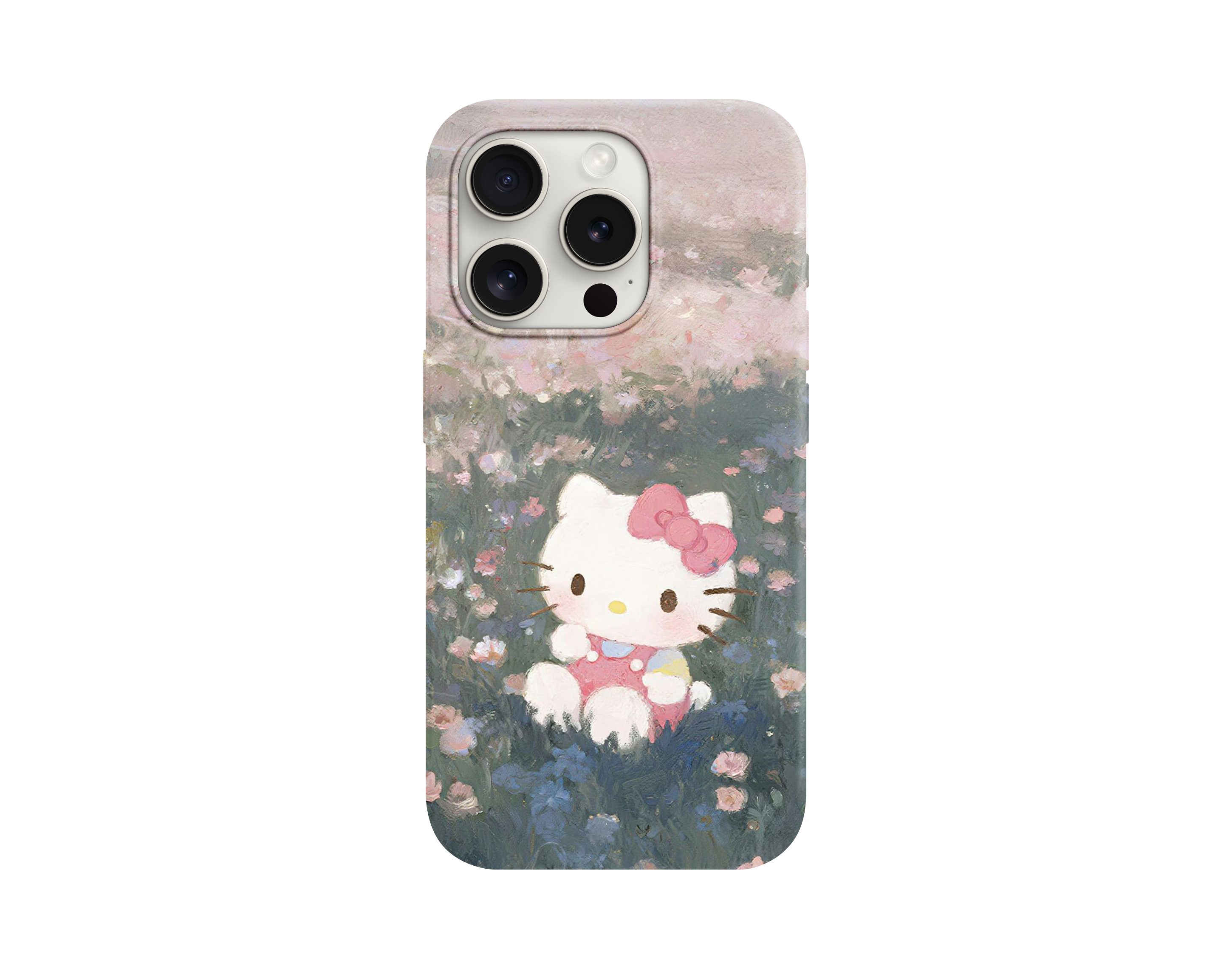 Özel Sanat Serisi Hello Kitty Telefon Kılıfı