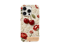 Maneviyat Temalı Kiraz ve Çiçek Telefon Kılıfı