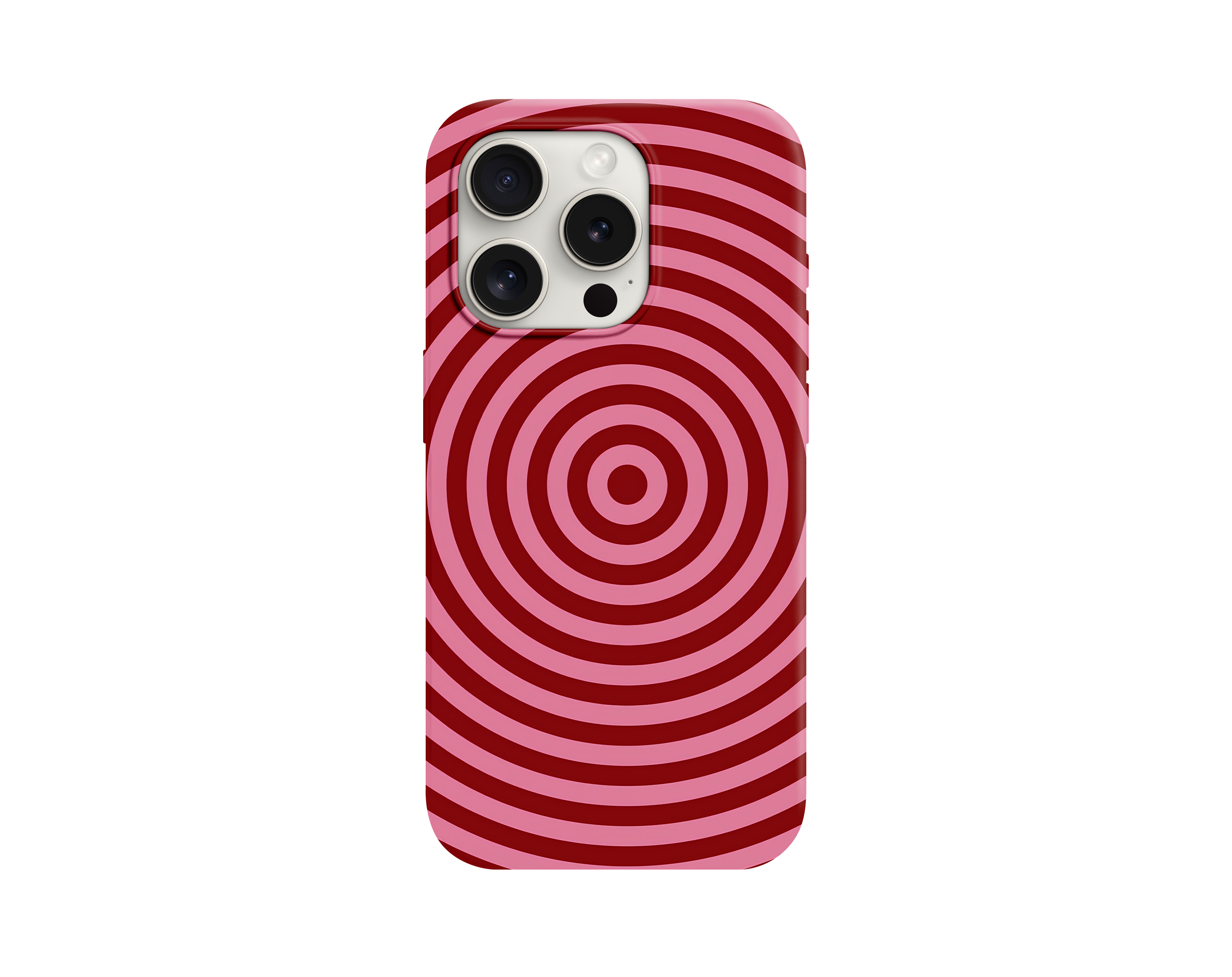 Retro Halka Desenli Telefon Kılıfı