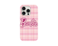 Barbie Ekose Desenli Telefon Kılıfı