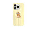 Sarı Çizgili Kedi Temalı Telefon Kılıfı