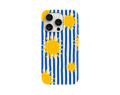 Bohem Güneş ve Çizgi Desenli Telefon Kılıfı
