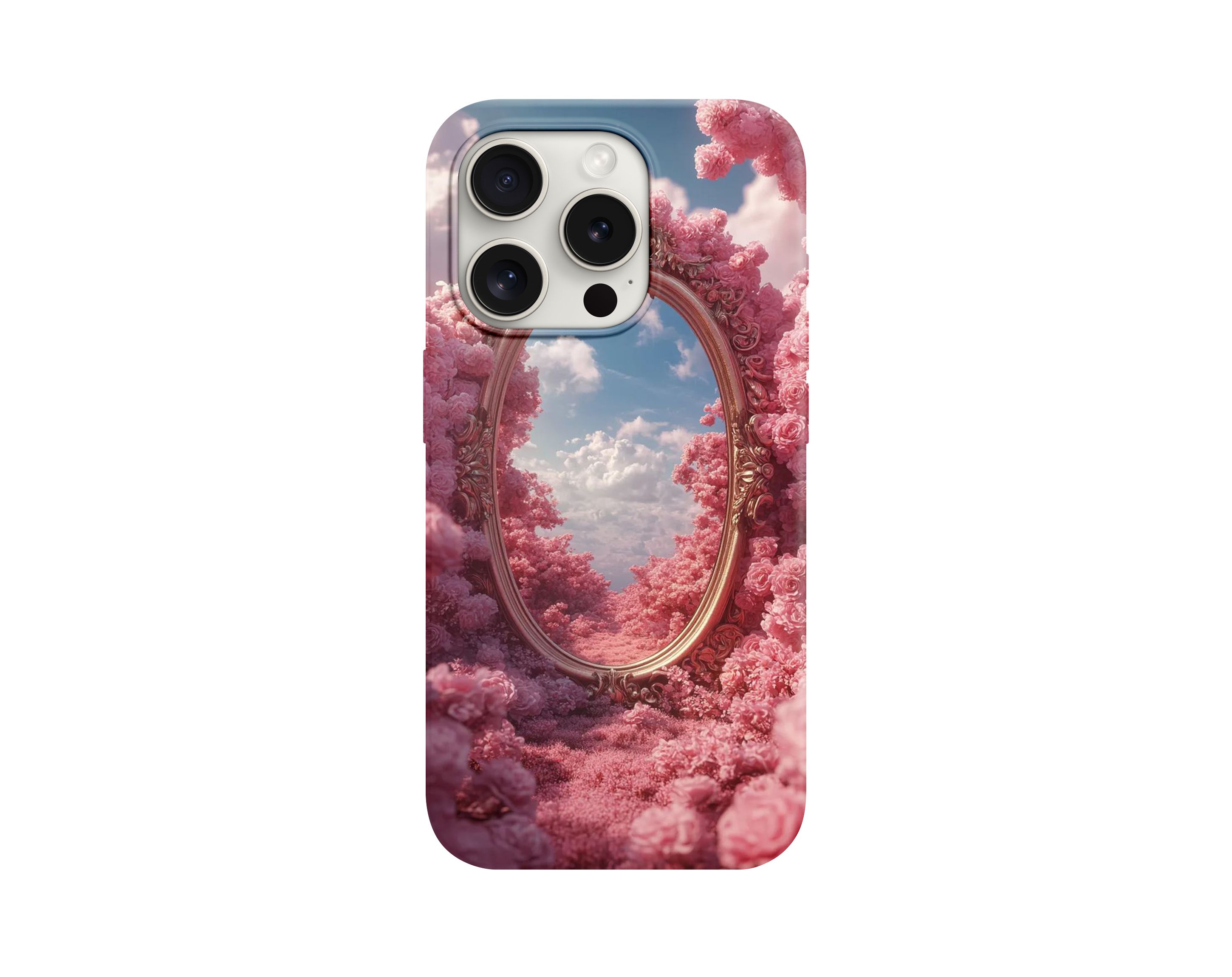 Floral Masal Temalı Telefon Kılıfı