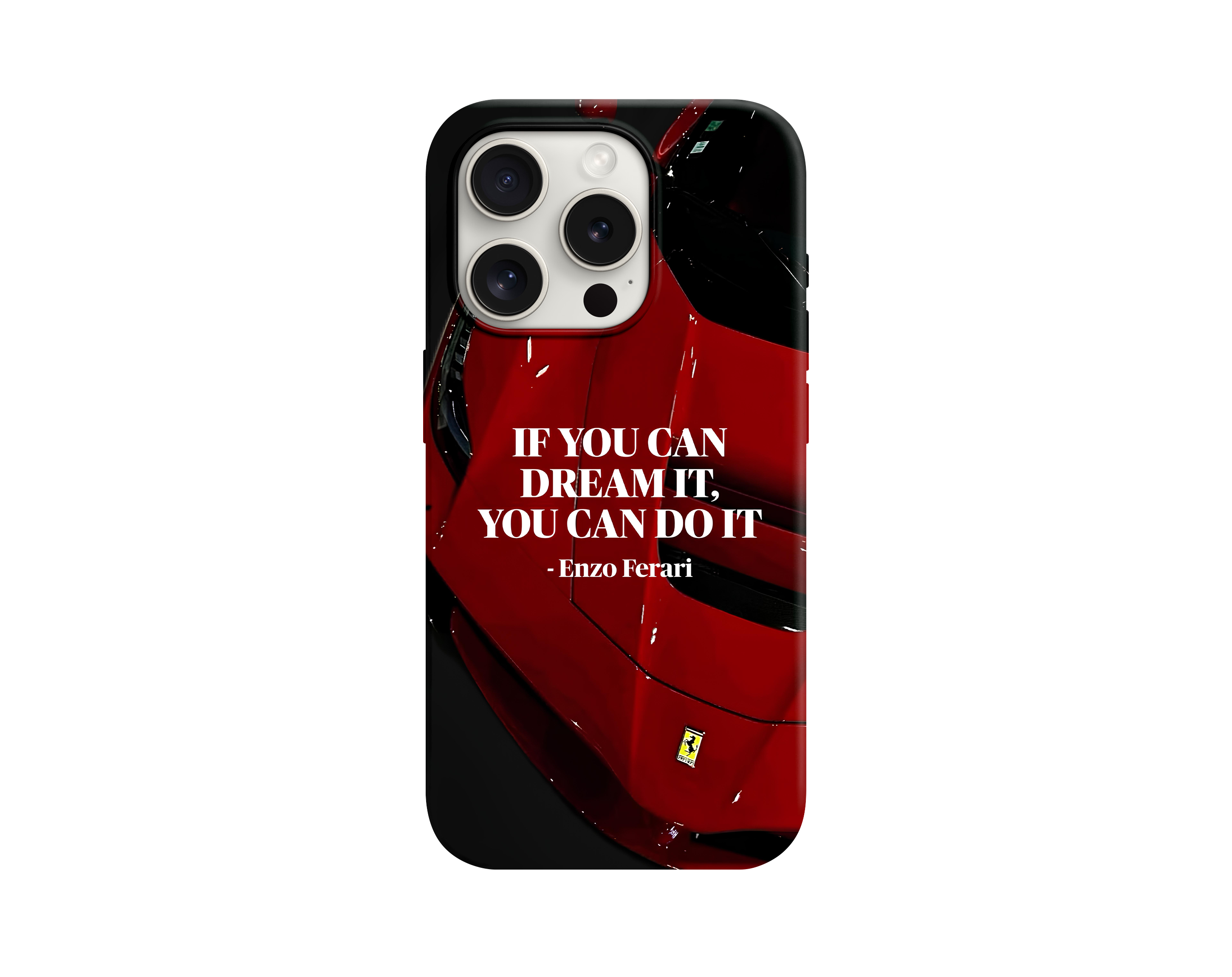 Enzo Ferrari Sözlü Telefon Kılıfı