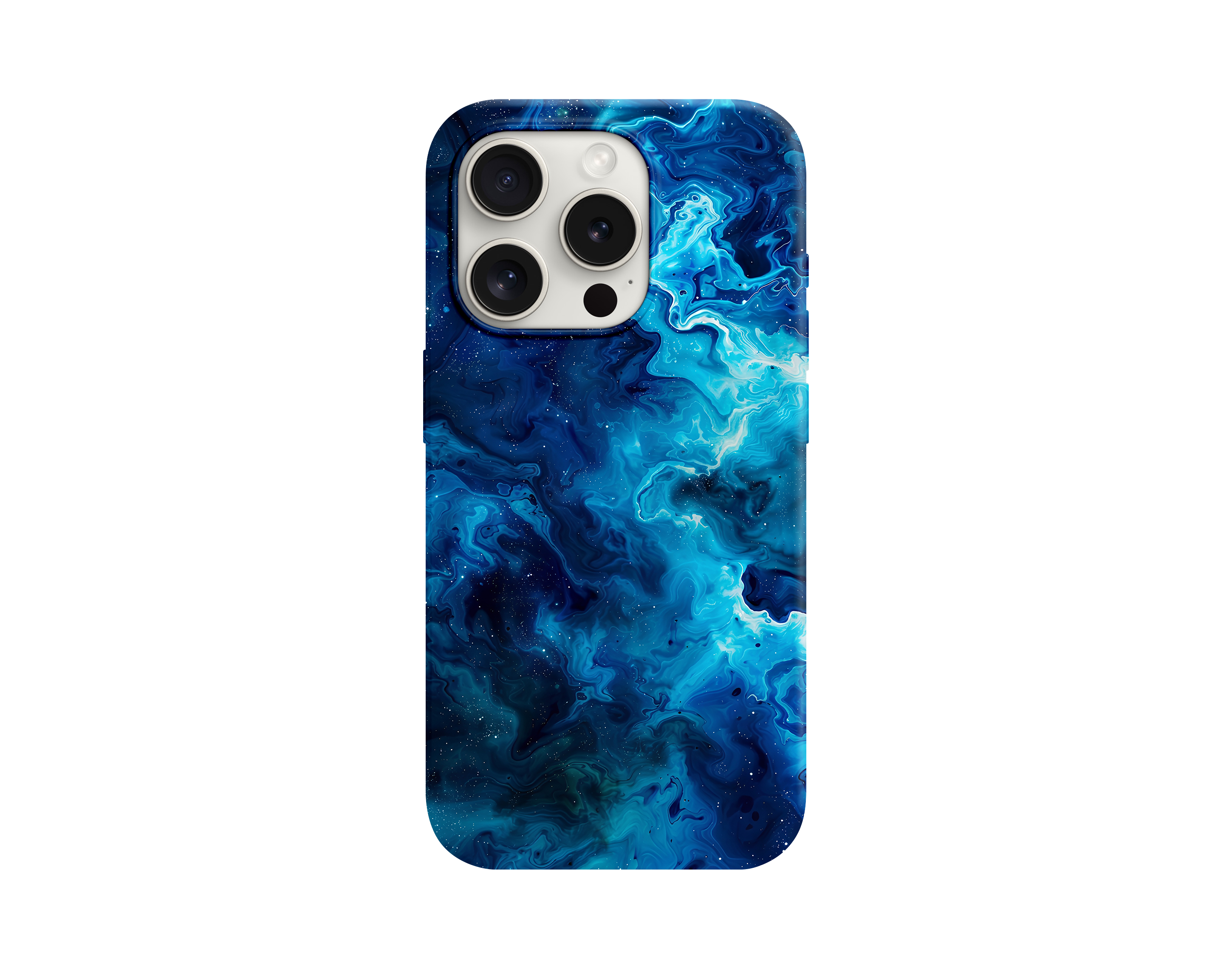 Deep Blue Geode Telefon Kılıfı