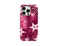 Leopar Desenli Yıldızlı Telefon Kılıfı
