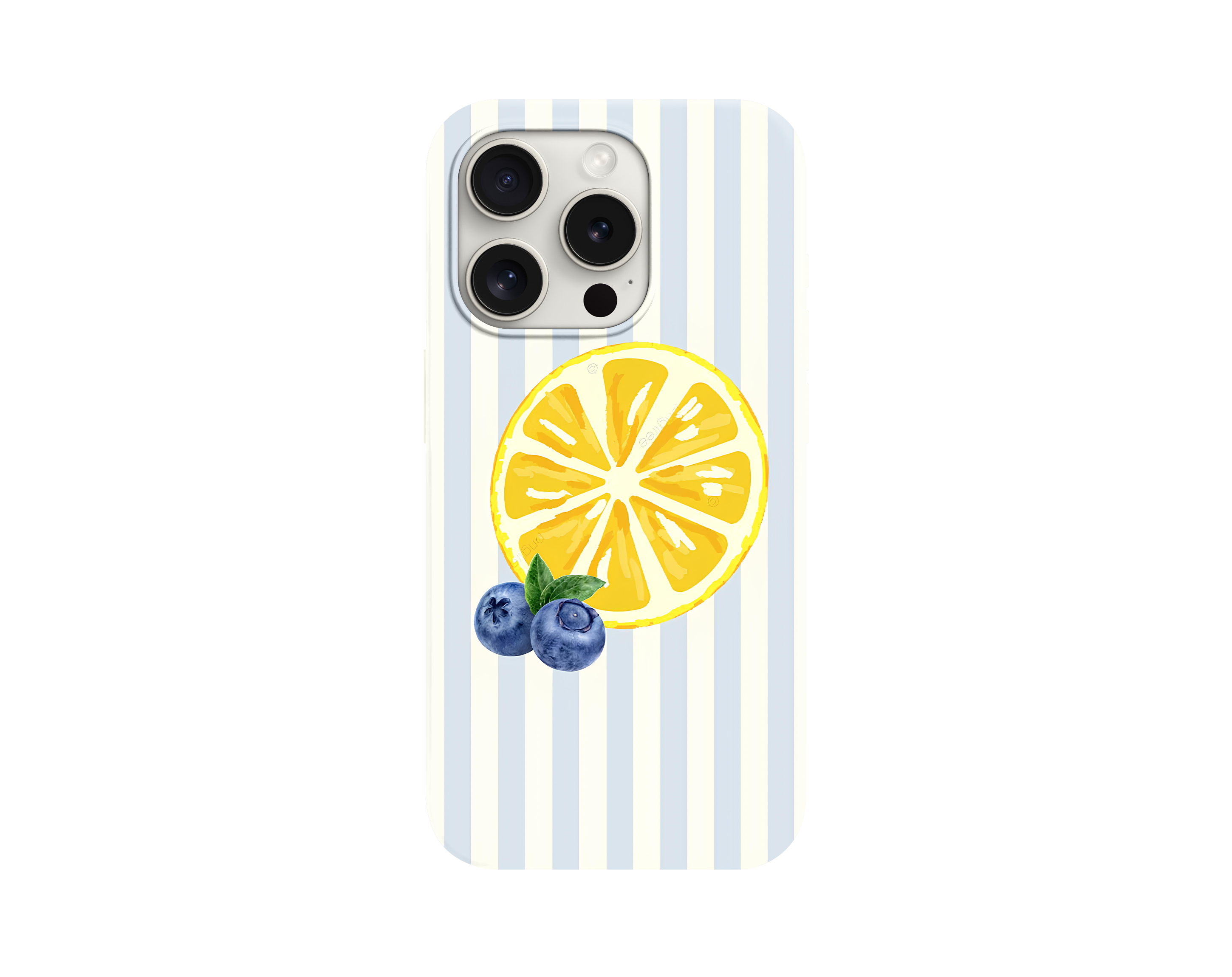 Limon ve Yaban Mersini Telefon Kılıfı