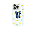 Limon Desenli ve  Fiyonklu Telefon Kılıfı