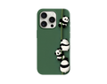 Panda ve Bambu Desenli Telefon Kılıfı