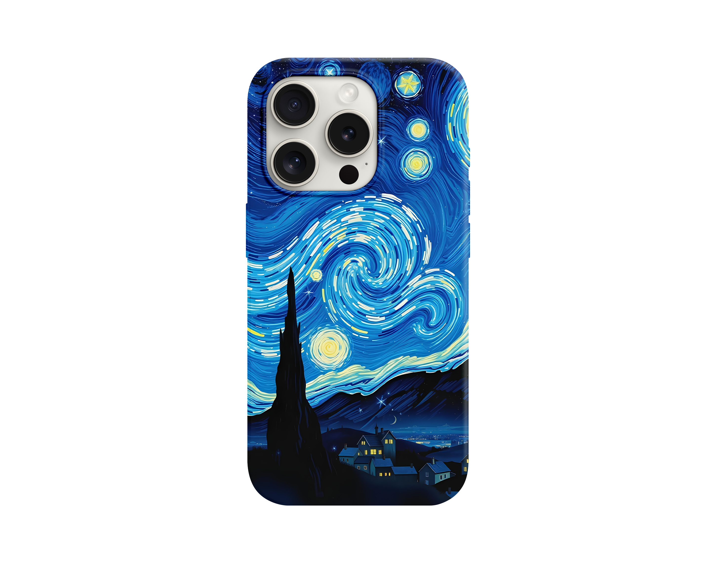 The Starry Night Temalı Telefon Kılıfı