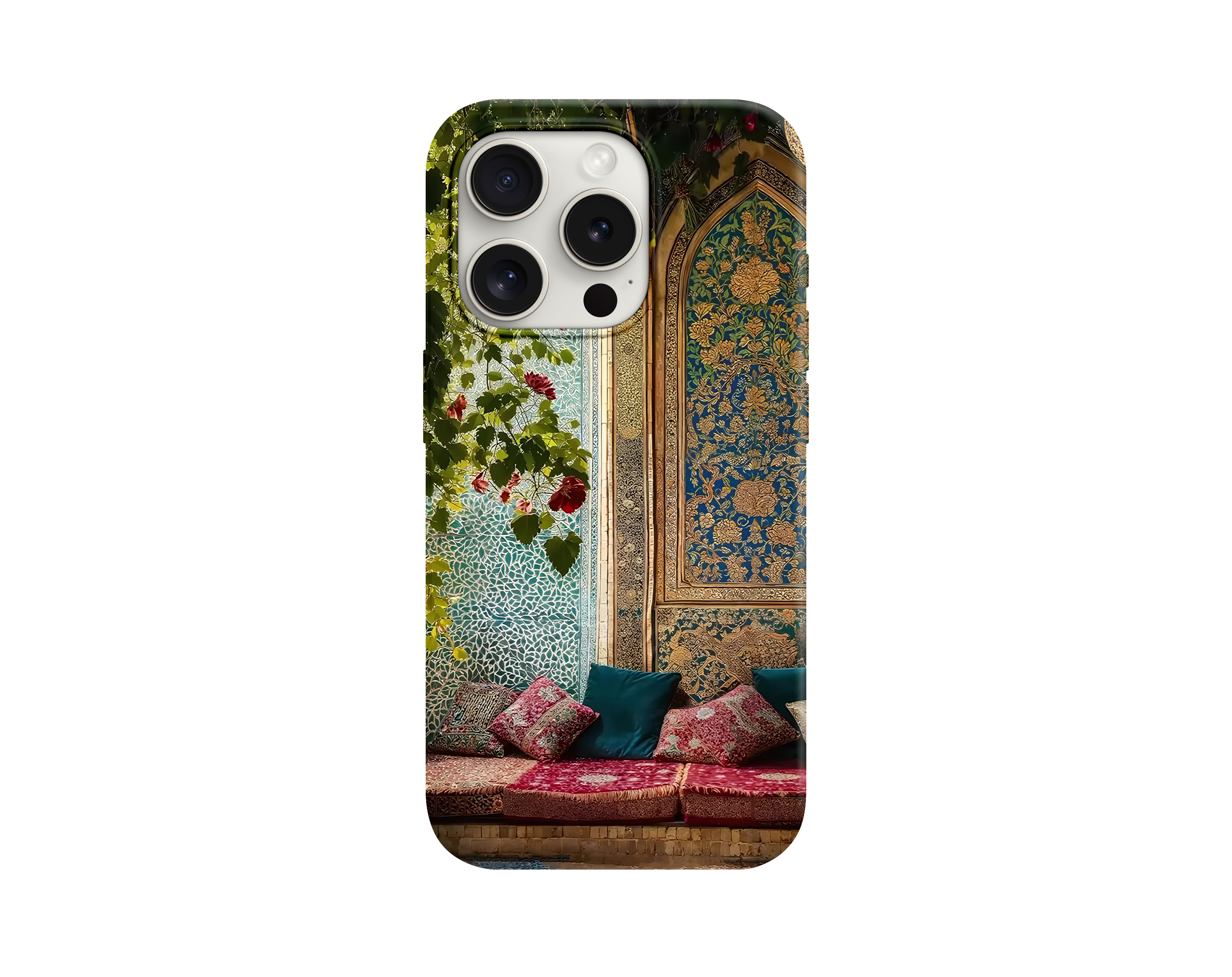 Mozaik Çini Desenli Telefon Kılıfı