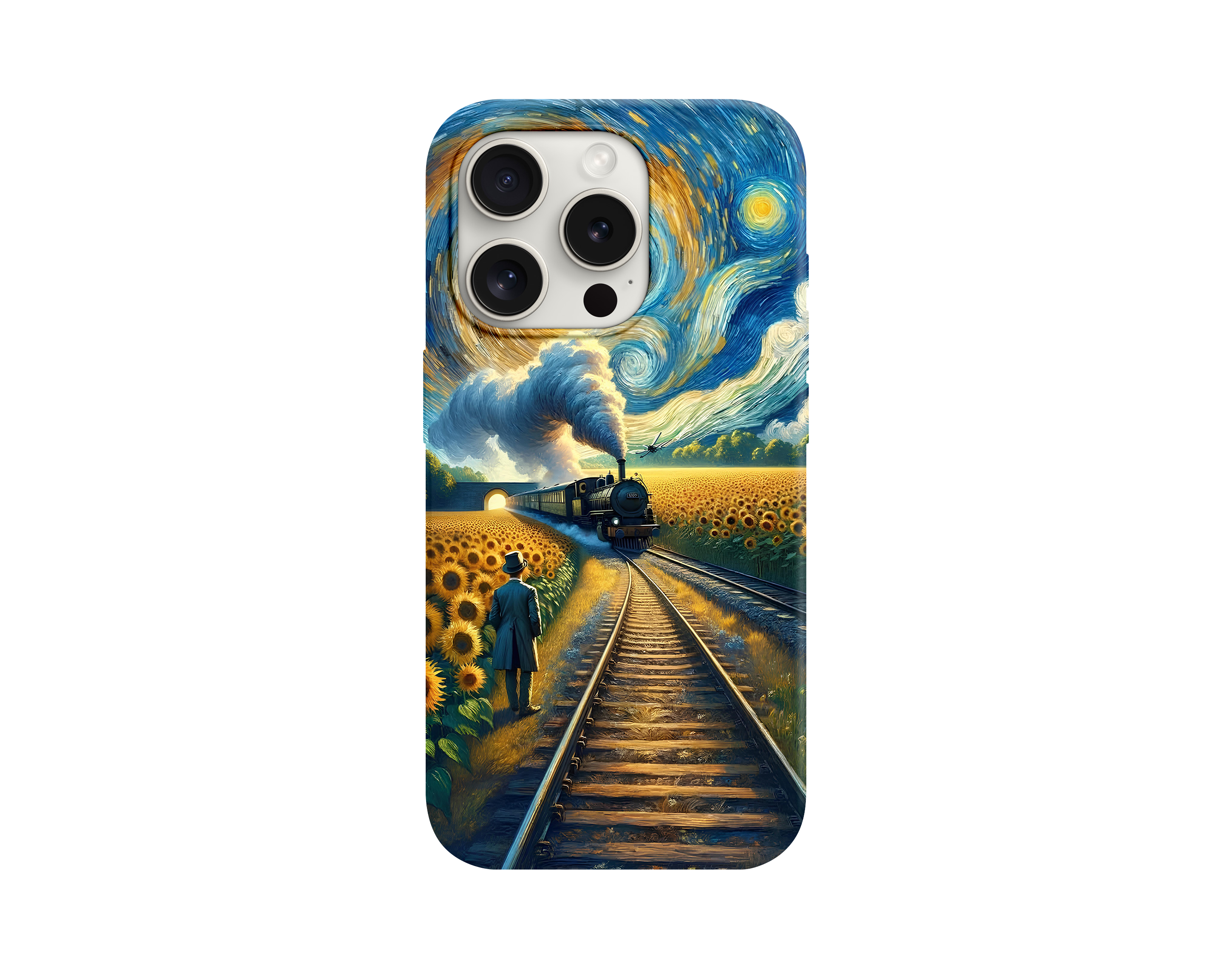Van Gogh Tarzı Telefon Kılıfı