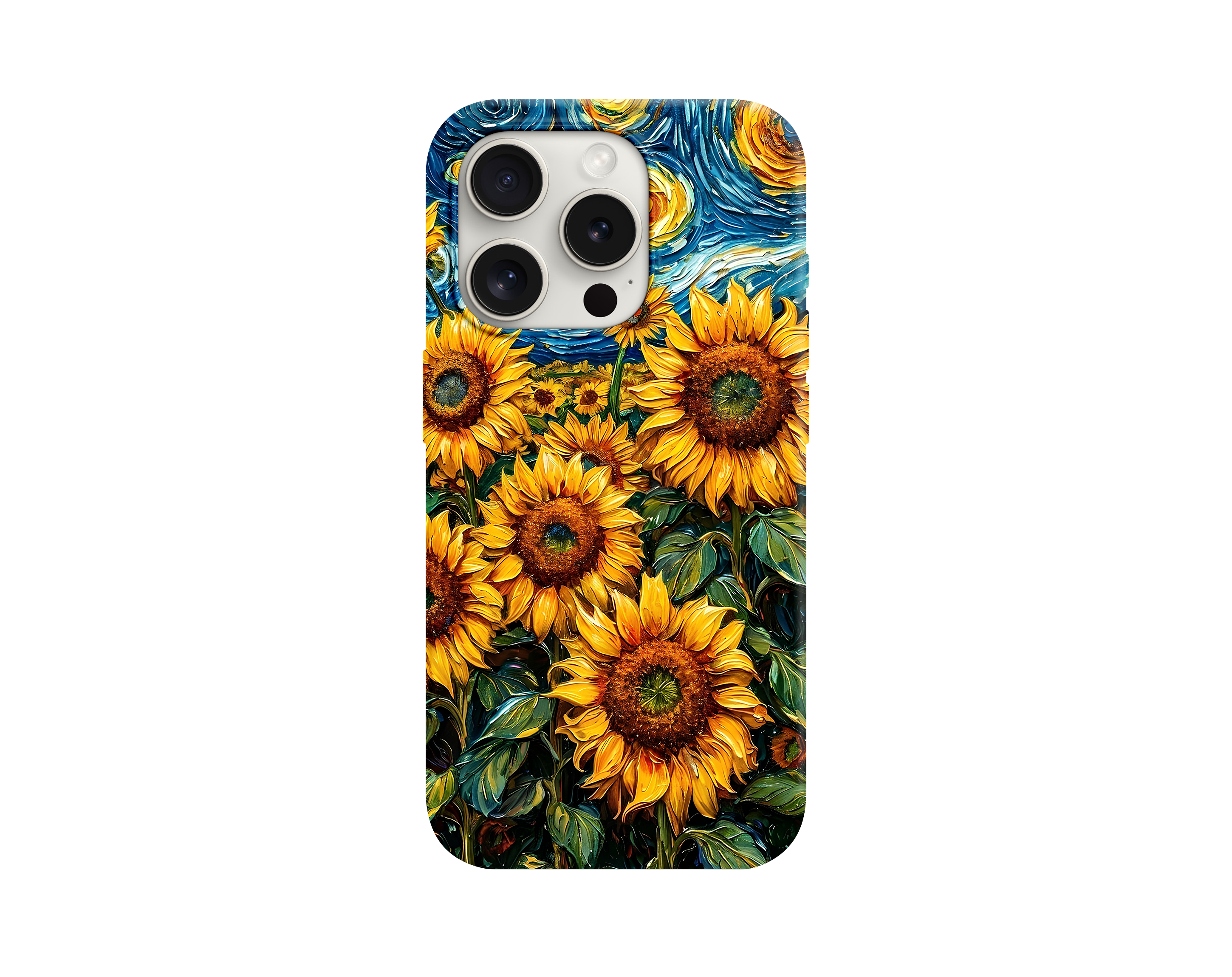 Van Gogh Temalı Yıldızlı Gece Telefon Kılıfı