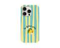 La Dolce Vita Yazılı Limon Desenli Telefon Kılıfı