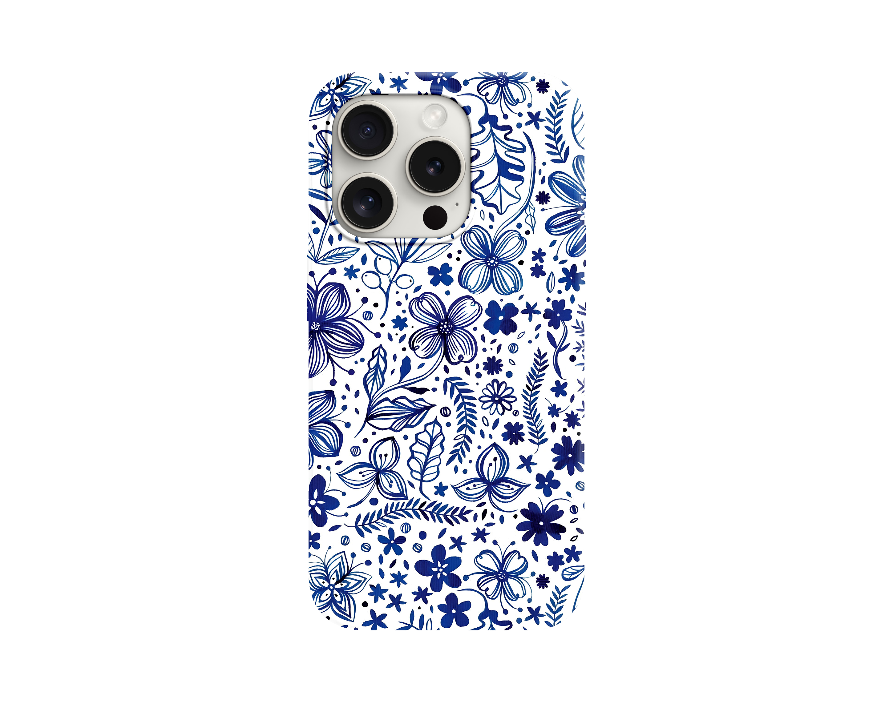 Geleneksel Çini Motifli Telefon Kılıfı