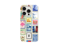 Nostaljik Yolculuk Posta Pulları Telefon Kılıfı