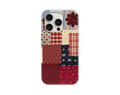 Patchwork Desenli Telefon Kılıfı