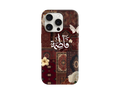 Hat Sanatı Yazılı ve Etnik Halı Desenli Telefon Kılıfı