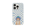Kawaii Blueberry Cat Çizimli Telefon Kılıfı