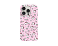 Hello Kitty ve Çilek Desenli Pembe Telefon Kılıfı