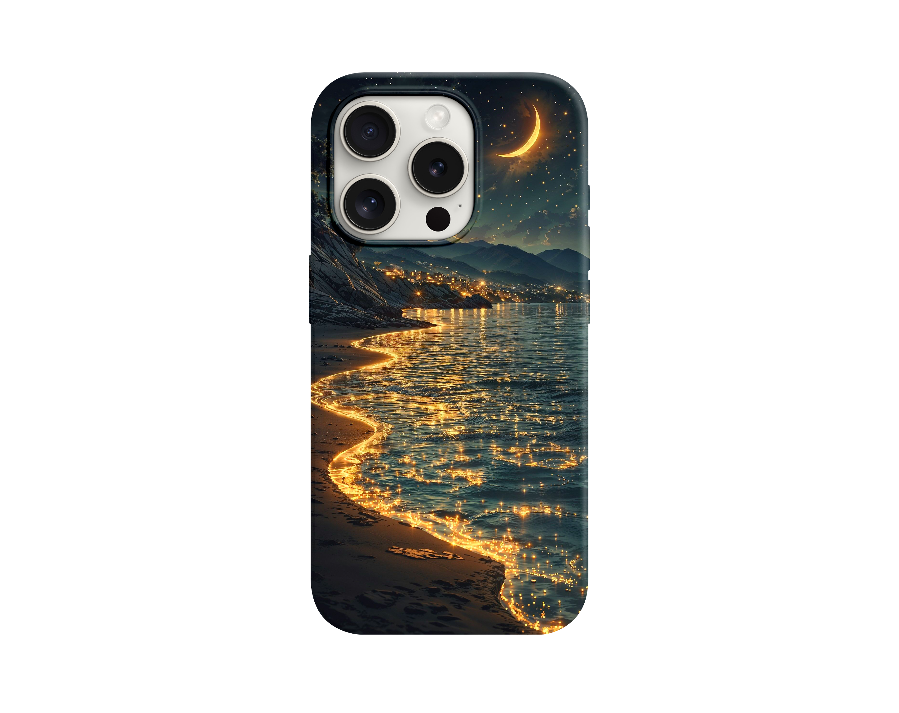Golden Shoreline Koleksiyonu Telefon Kılıfı