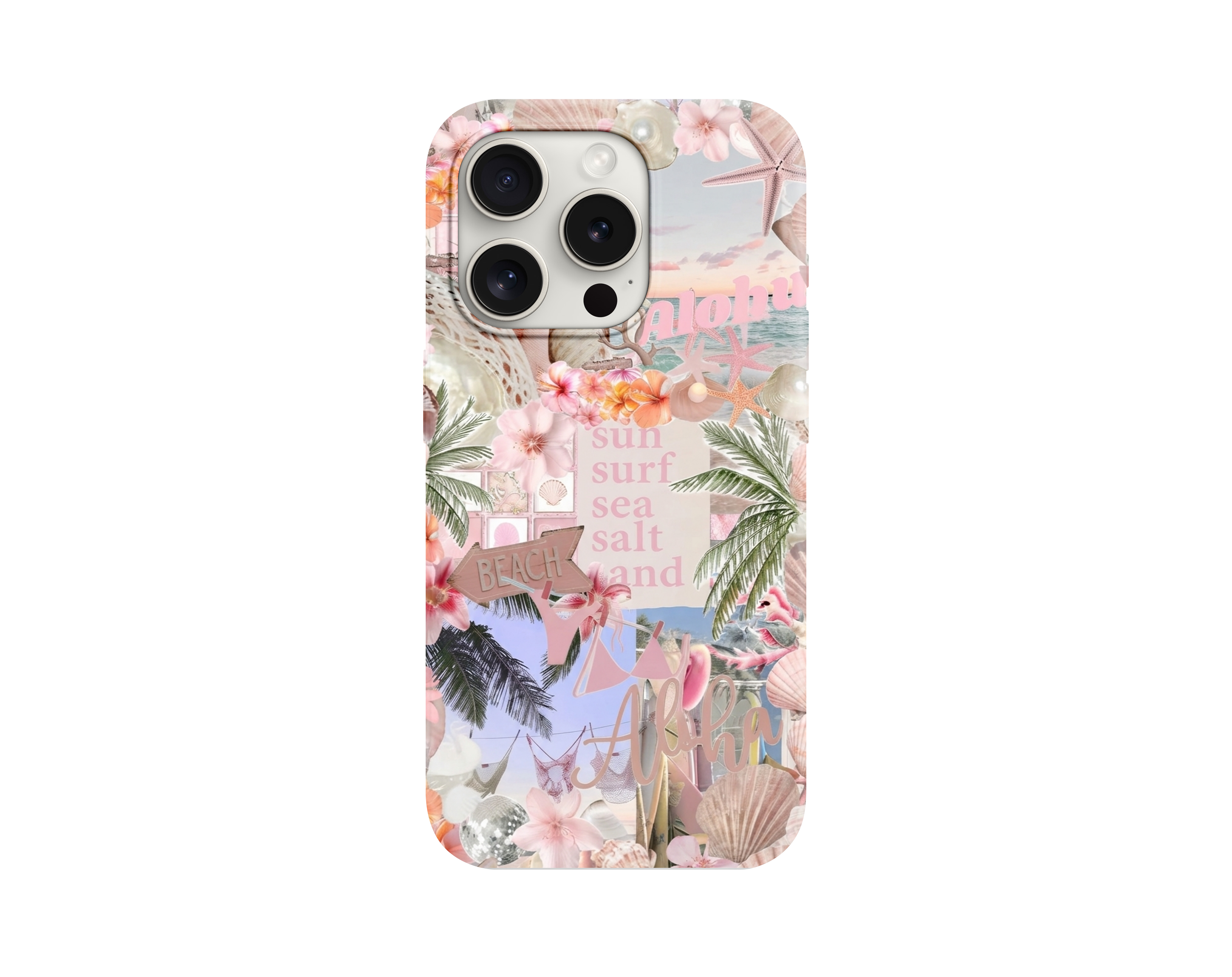 Aesthetic Yazlık Telefon Kılıfı