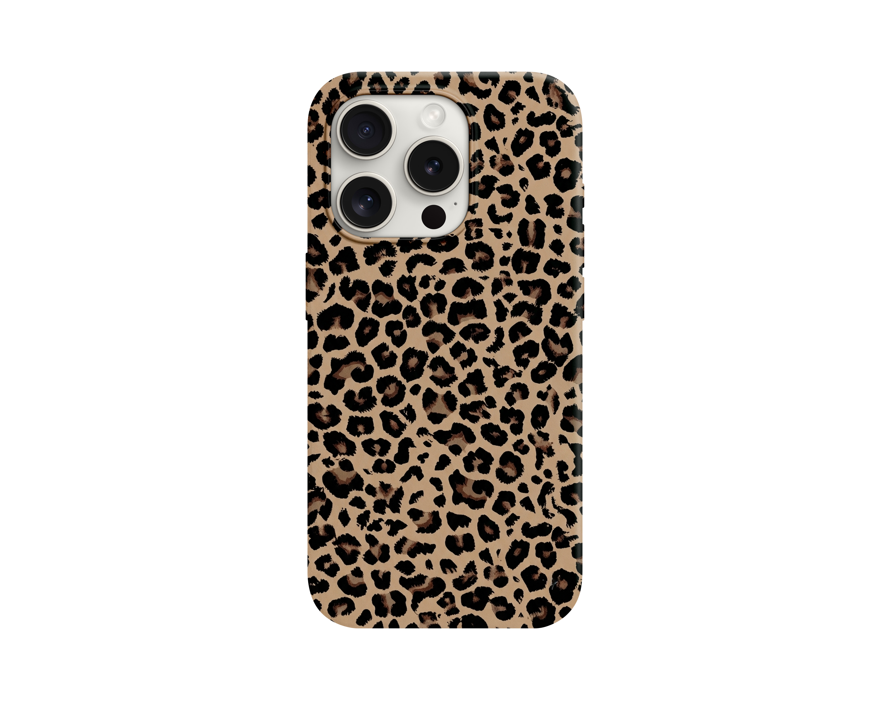 Özgün Tasarım Leopar Desenli Telefon Kılıfı