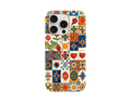 Otantik Fayans Desenli Telefon Kılıfı