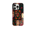 Çiçekli Patchwork Telefon Kılıfı