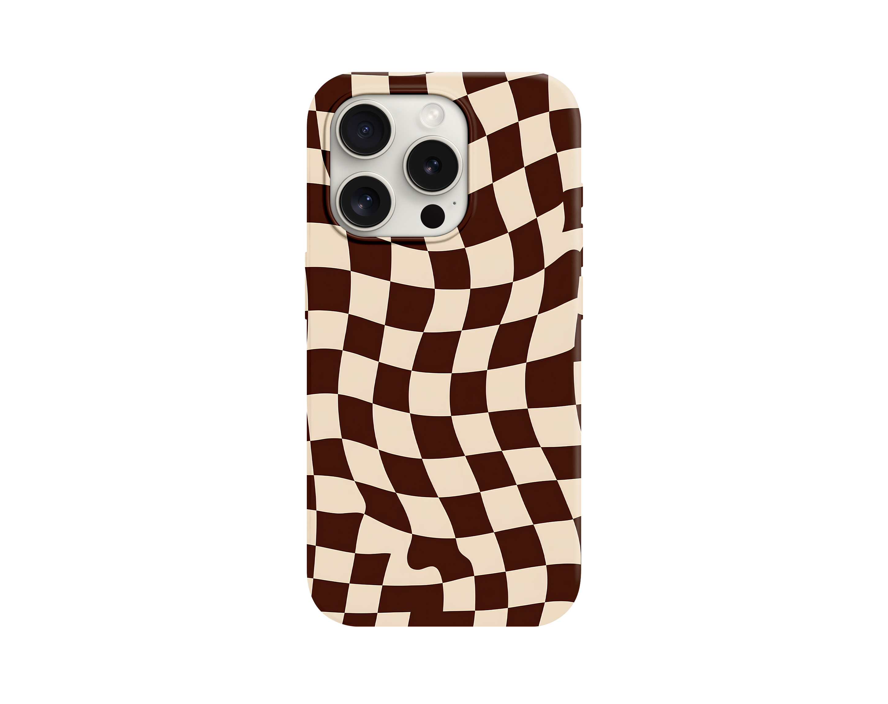 İllüzyon Dama Desenli Telefon Kılıfı