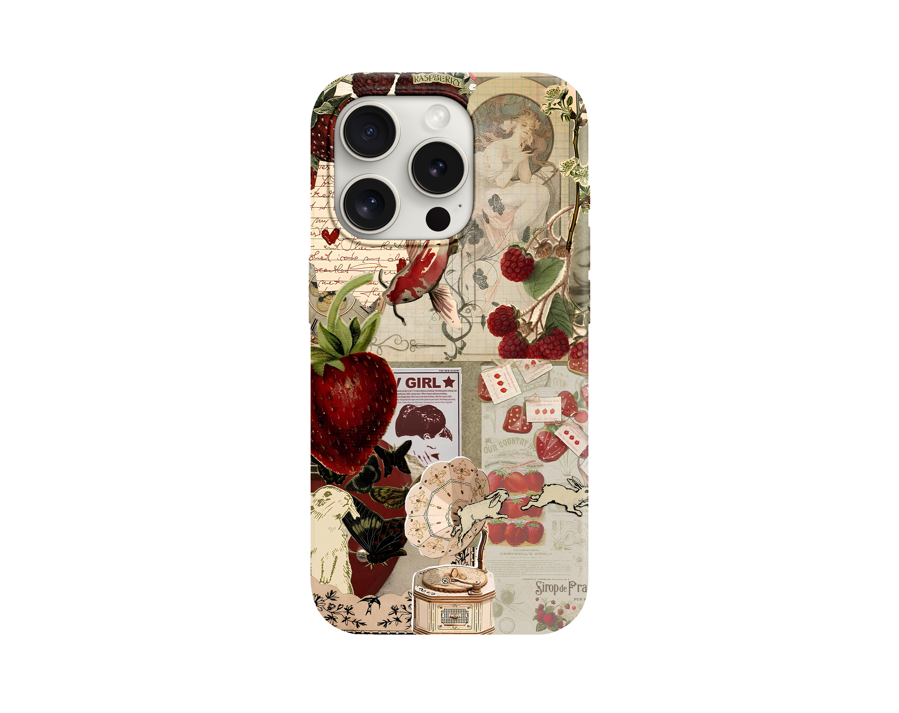 Retro Cow Girl Telefon Kılıfı
