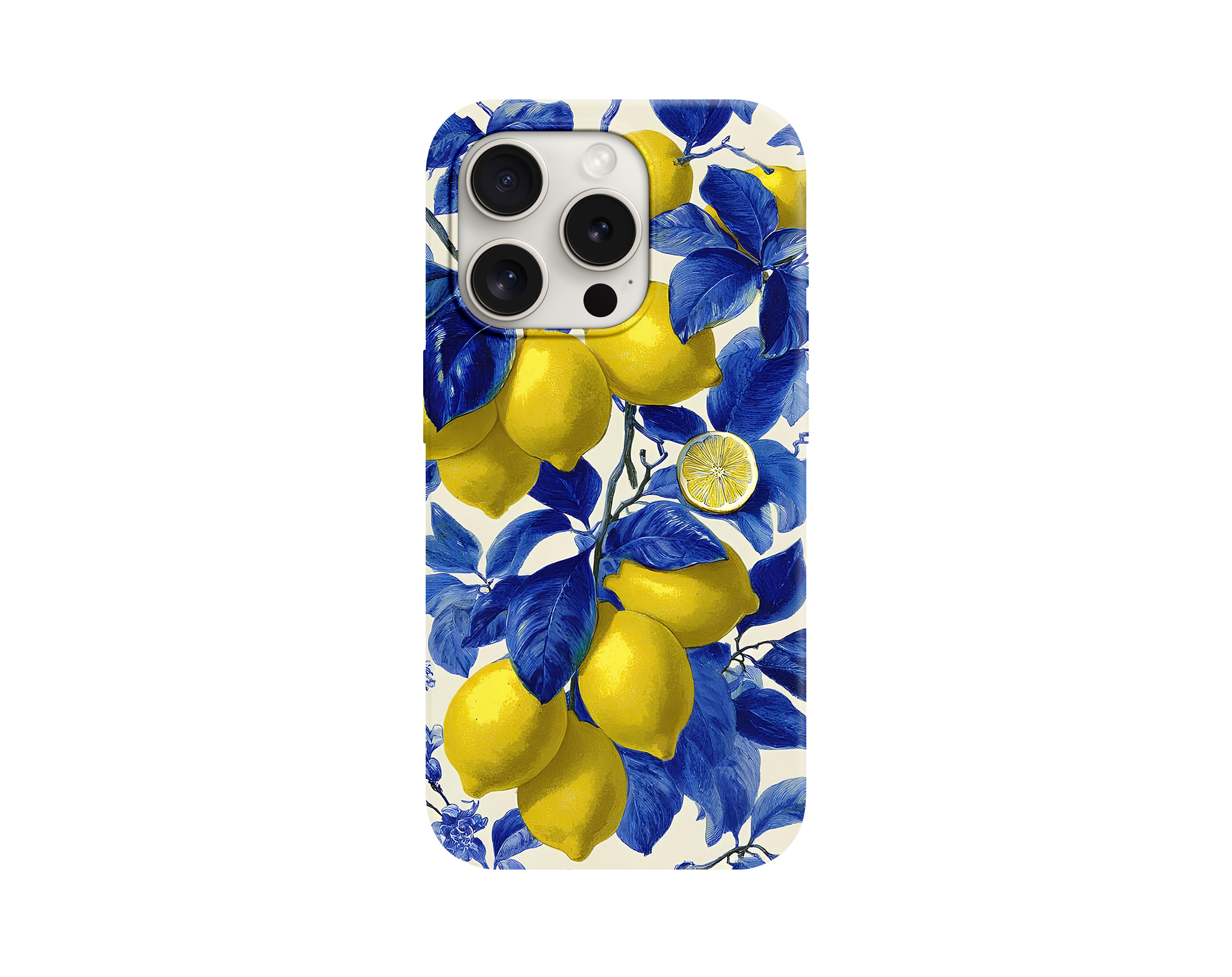 Limon Desenli Telefon Kılıfı