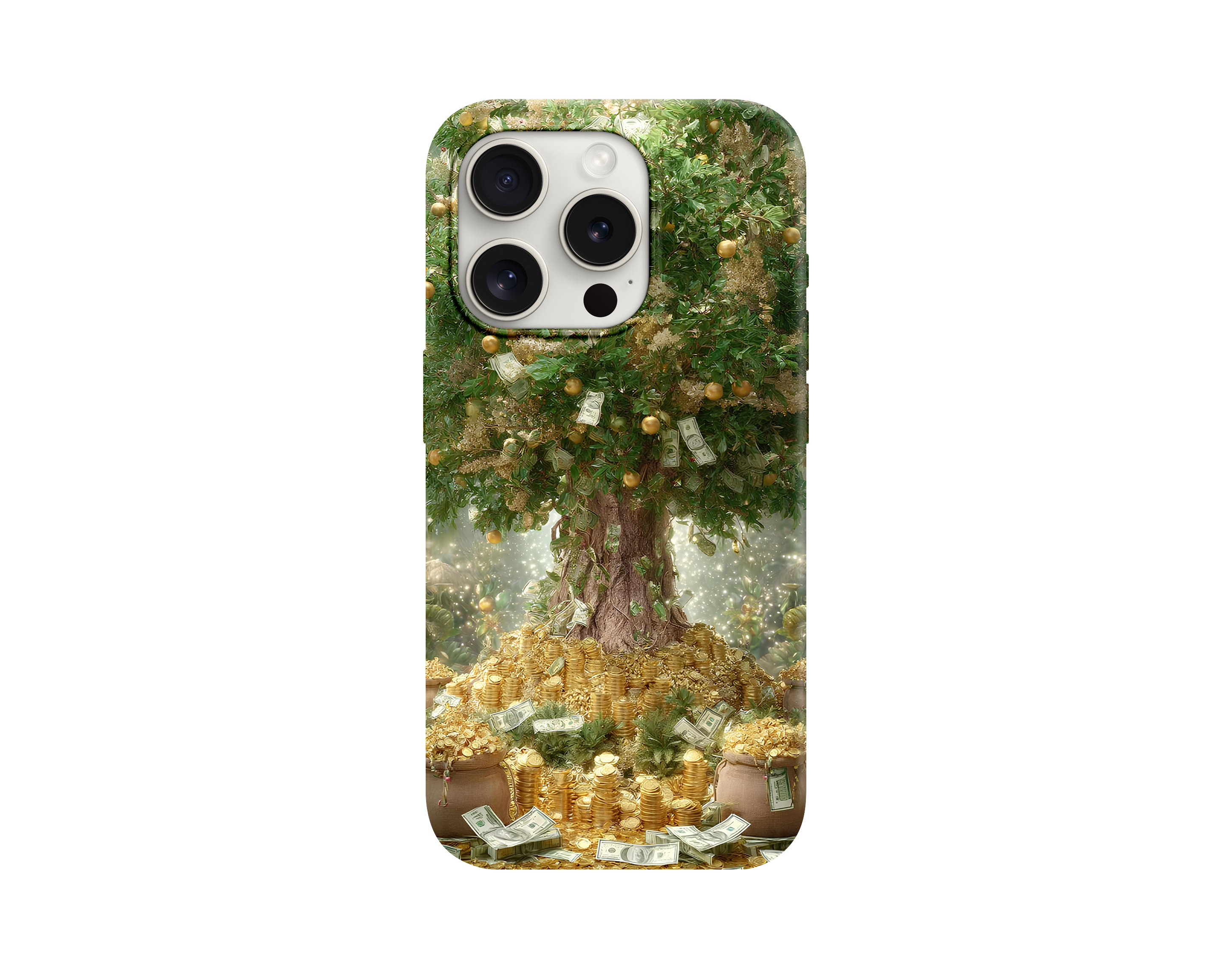 Cute Gold Coins Telefon Kılıfı