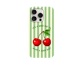 Have a Good Day Yazılı Kiraz Desenli Telefon Kılıfı
